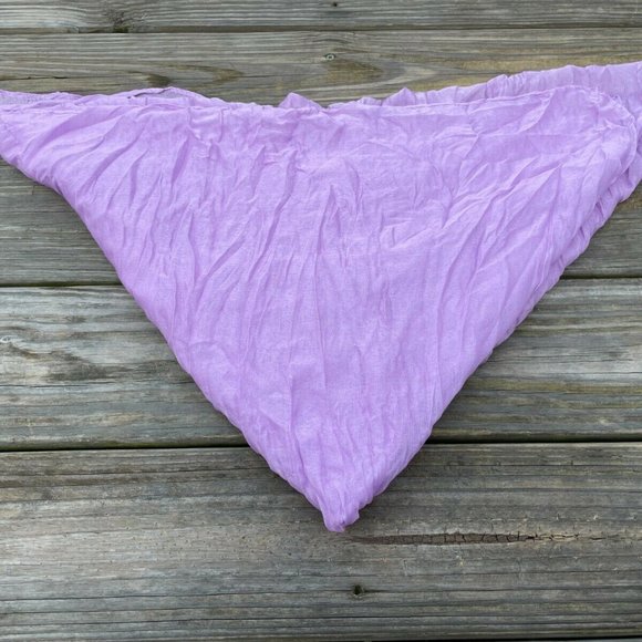 Women Scarf Light Purple Neck Band Fashion Scarf Long Scarf 60X30 inches - Picture 6 of 8